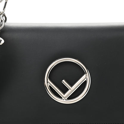 Fendi Vitello Century Opaco F is Fendi Kan I Shoulder Bag Black 8 of 10