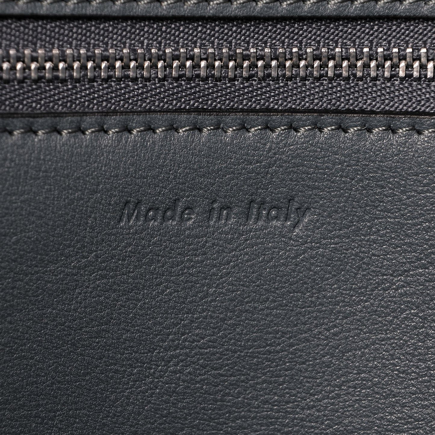 Smooth Calfskin Medium Big Bag Slate Blue