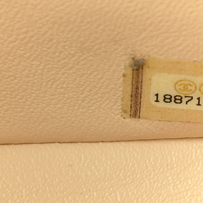 Chanel Lambskin Quilted Mini Rectangular Flap Beige 9 of 11