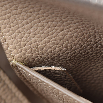 Celine Baby Grained Calfskin Small Tri-Fold Bag Light Taupe 8 of 14