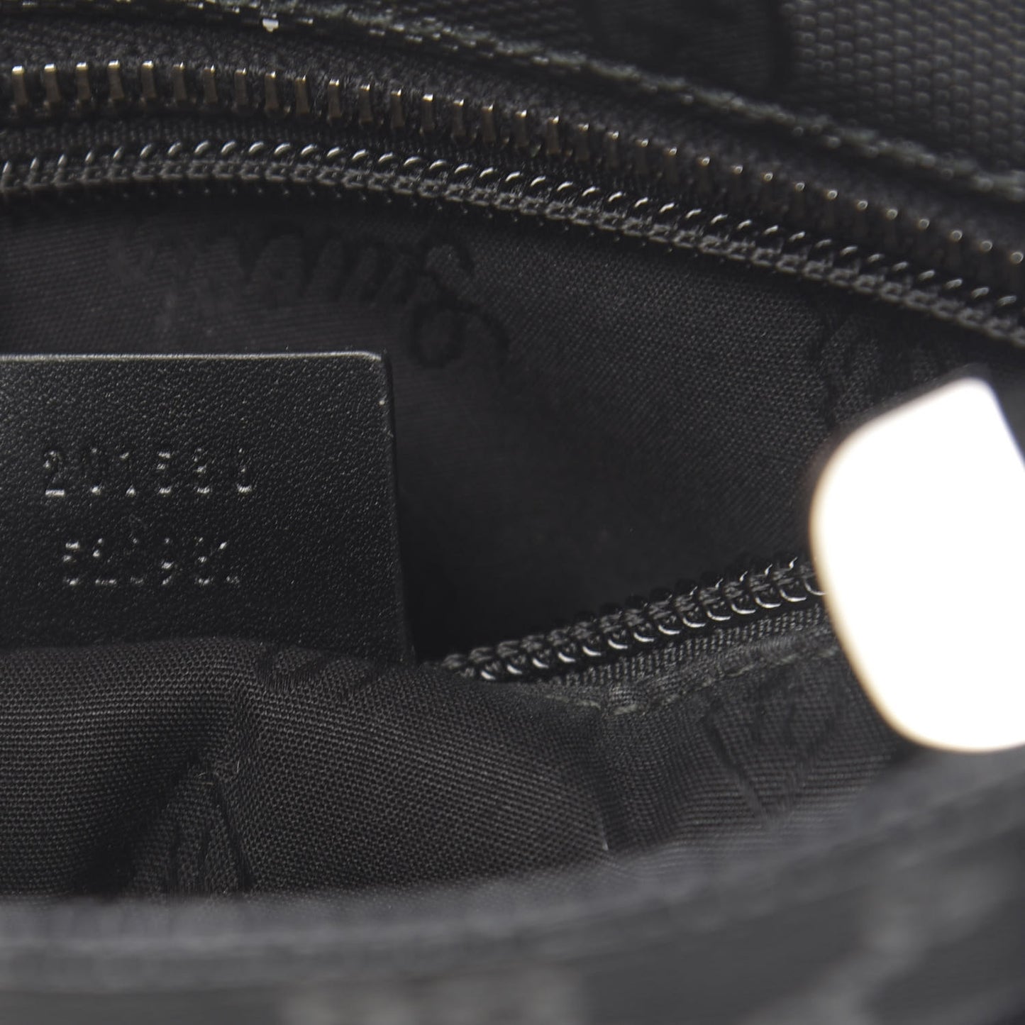 Imprime Monogram Small Flat Messenger Bag Black