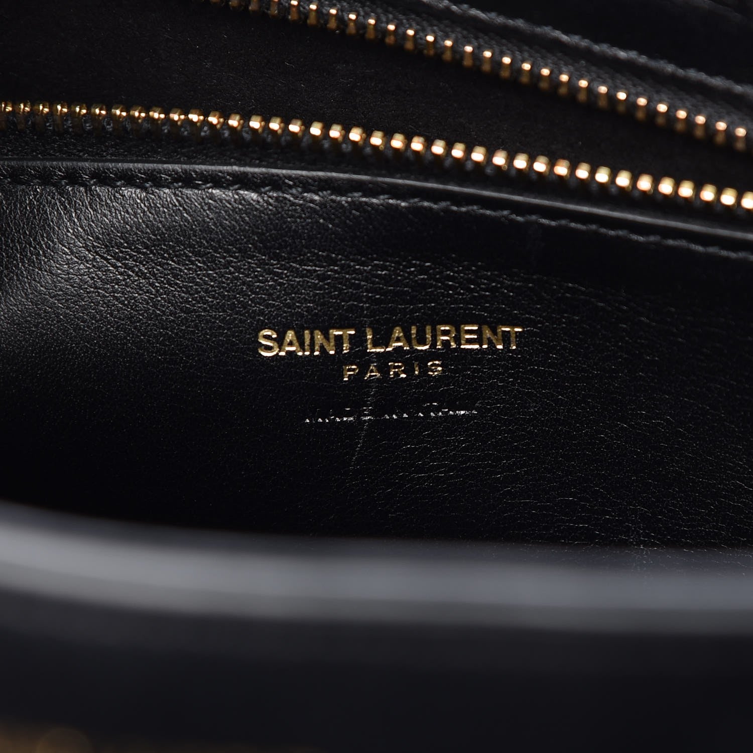 Saint Laurent Smooth Calfskin Medium Monogram Cabas Black 7 of 7