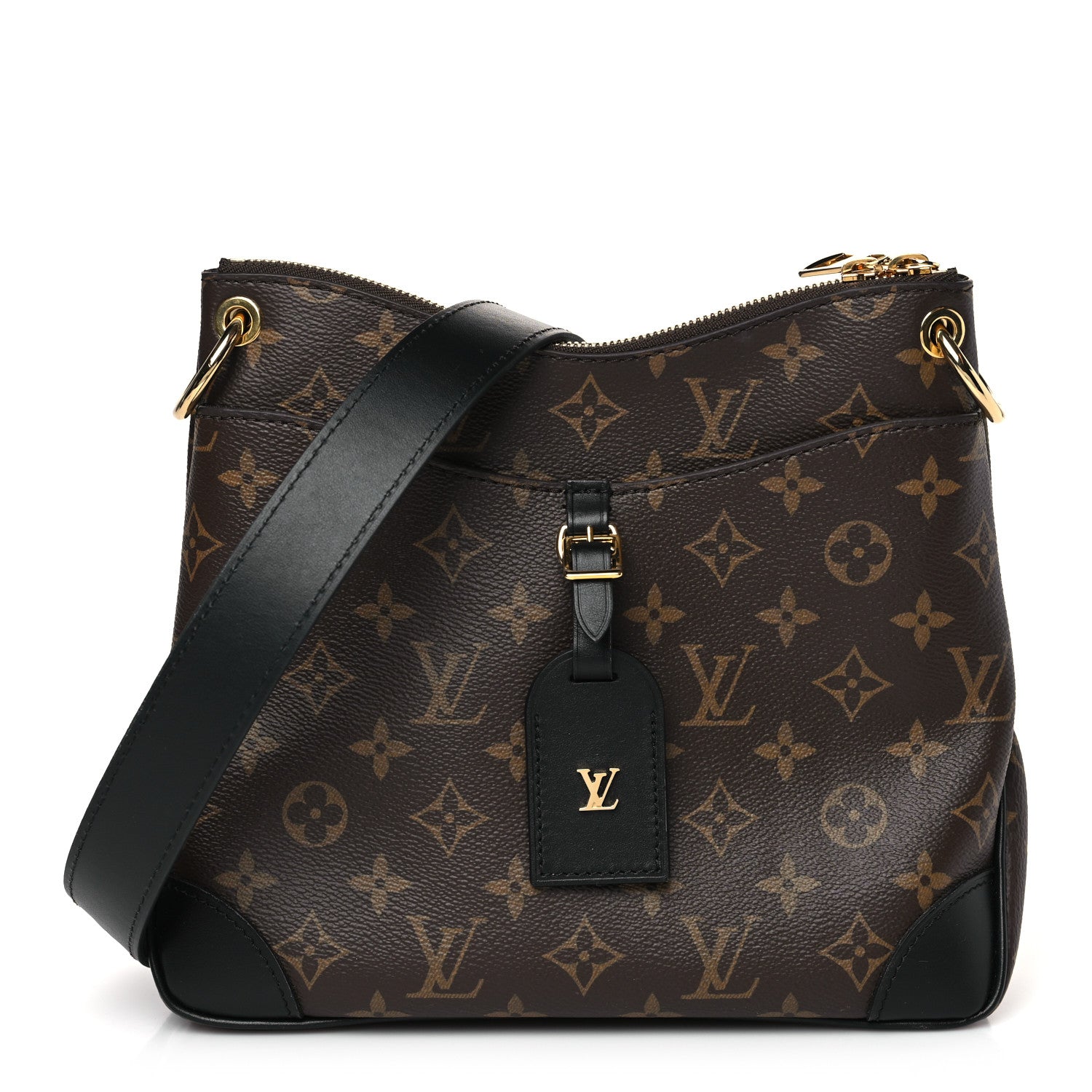 Louis Vuitton Monogram Odeon PM Black 1 of 7