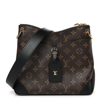 Louis Vuitton Monogram Odeon PM Black 1 of 7
