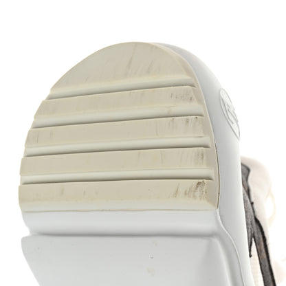 Louis Vuitton Patent Monogram LV Archlight Sneakers 38.5 White 10 of 11