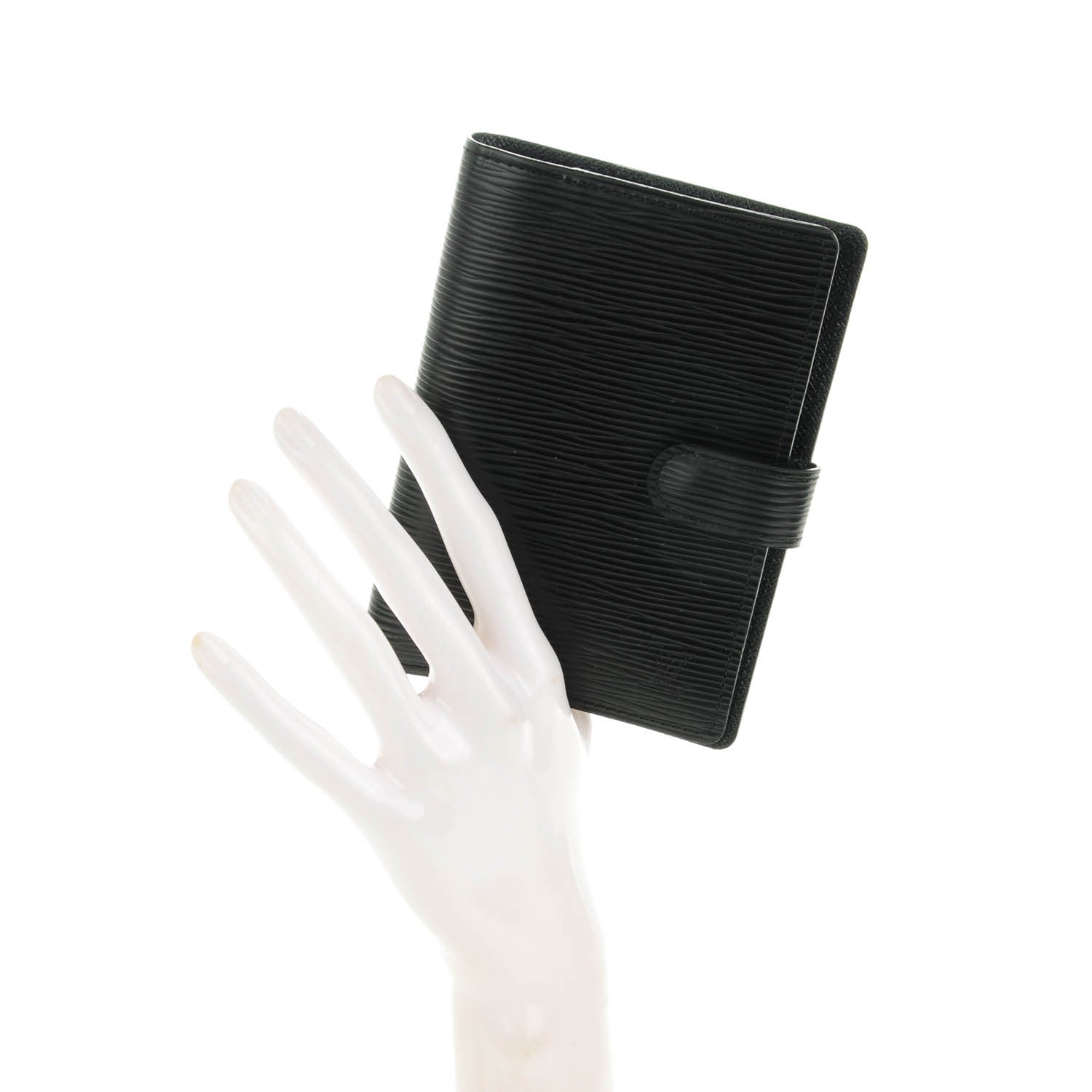 Louis Vuitton Epi Small Ring Agenda Black 2 of 7