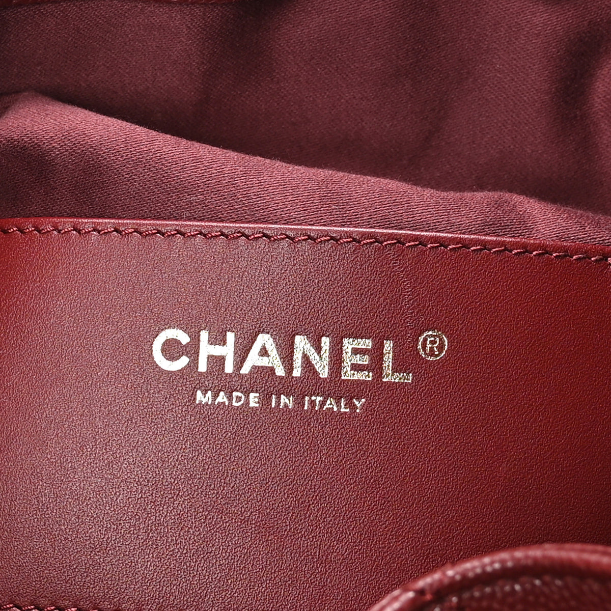Chanel Caviar Quilted Medium Chanel 25 Handbag Burgundy 11 of 19