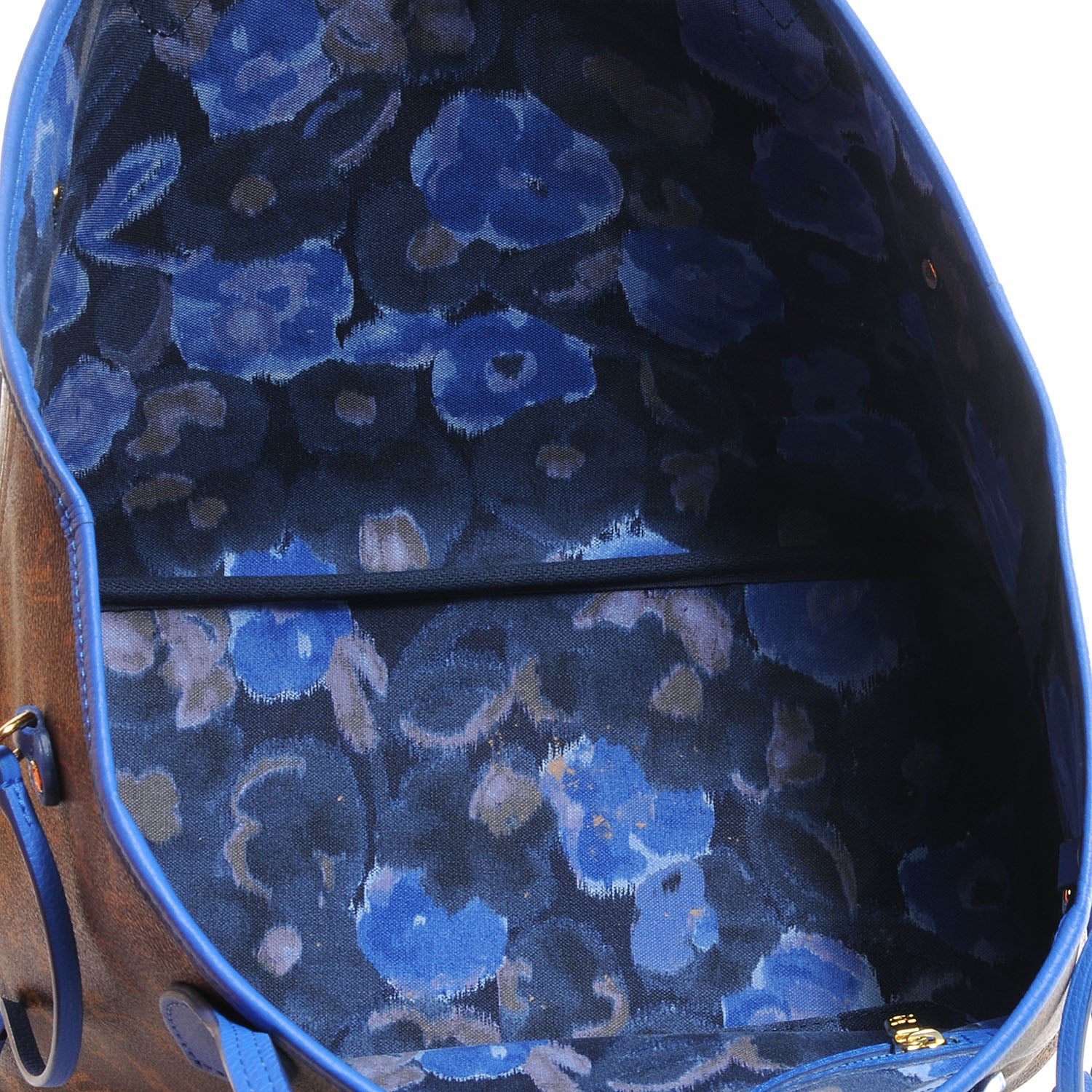 Louis Vuitton Monogram Articles de Voyage Ikat Neverfull MM Grand Blue 5 of 7