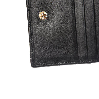 Gucci Soft Microguccissima Bi-Fold Wallet Black 6 of 7