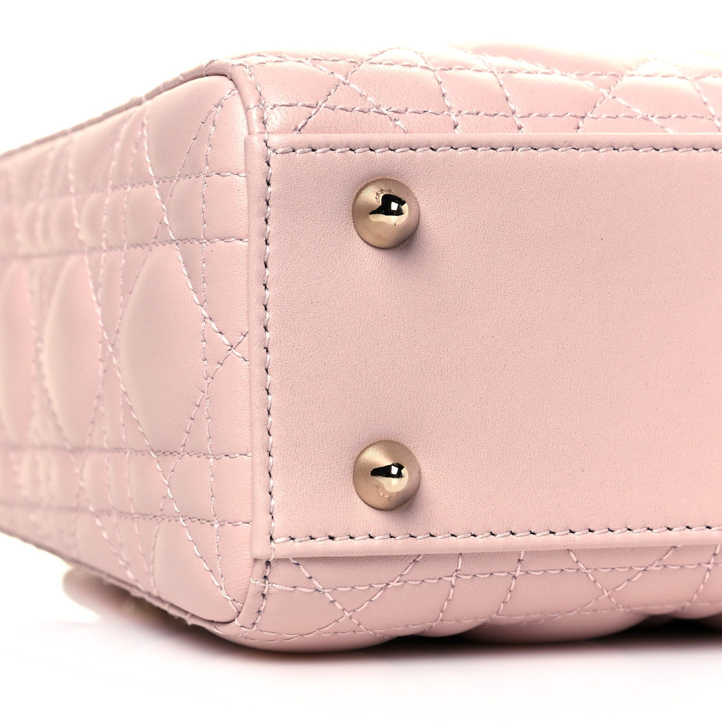Lambskin Cannage Small My ABCDior Lady Dior Blush Pink