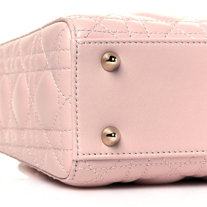 Christian Dior Lambskin Cannage Small My ABCDior Lady Dior Blush Pink 7 of 10
