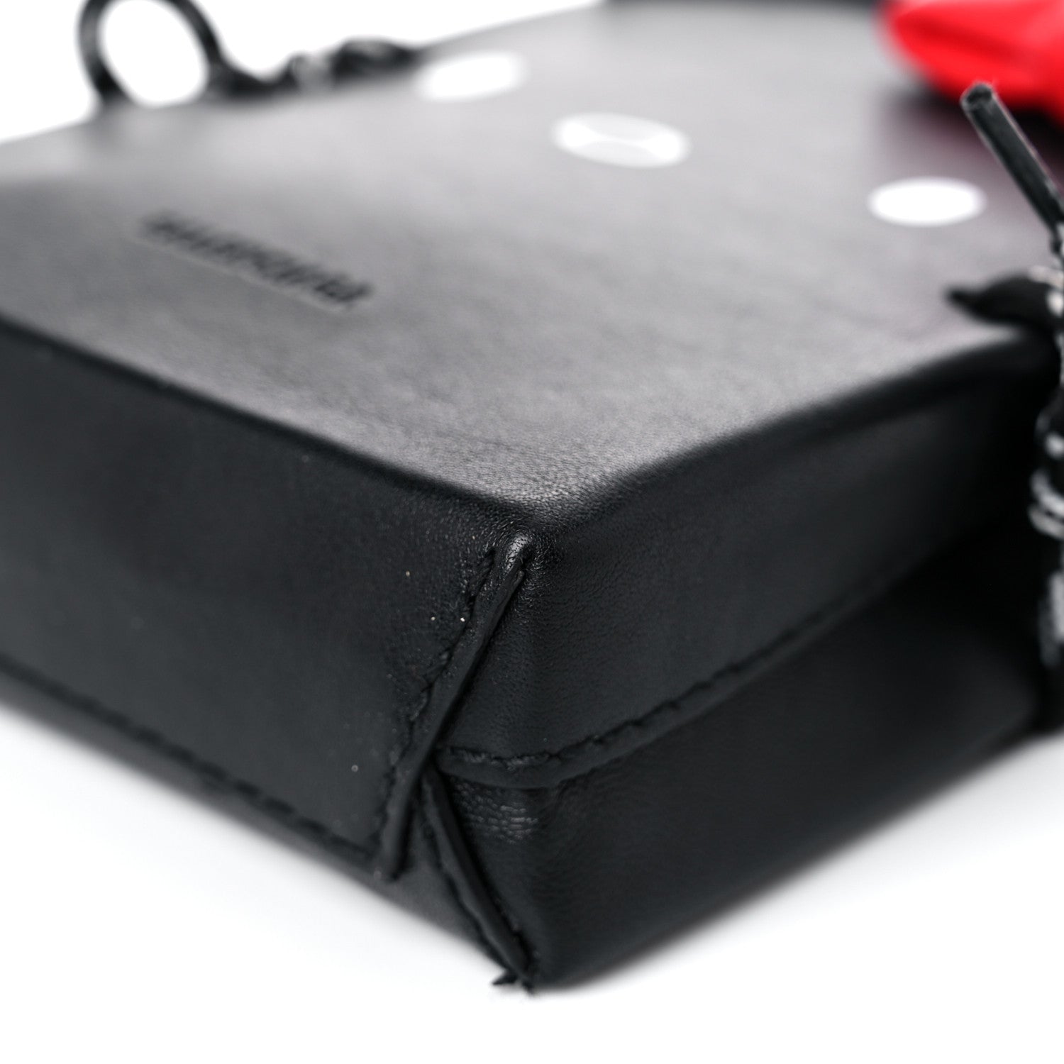 Balenciaga Calfskin Hello Kitty Phone Holder Bag Black 9 of 14