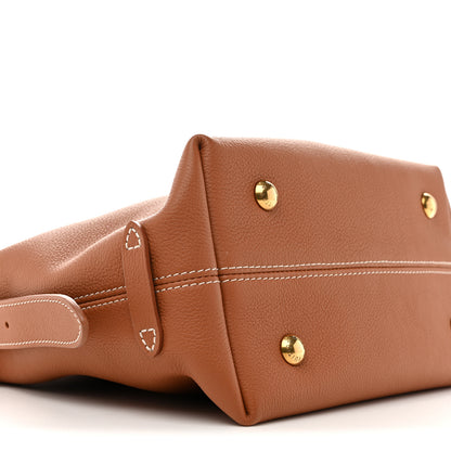 Louis Vuitton Grained Calfskin Low Key Hobo PM Cognac 8 of 12
