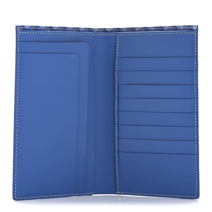 Goyard Goyardine Long Bi-Fold Wallet Sky Blue 5 of 8