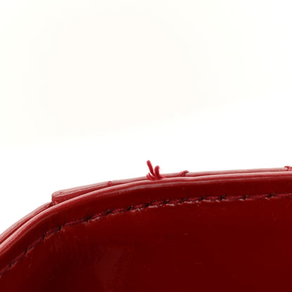 Christian Dior Patent Cannage Large Lady Dior Red 11 of 13