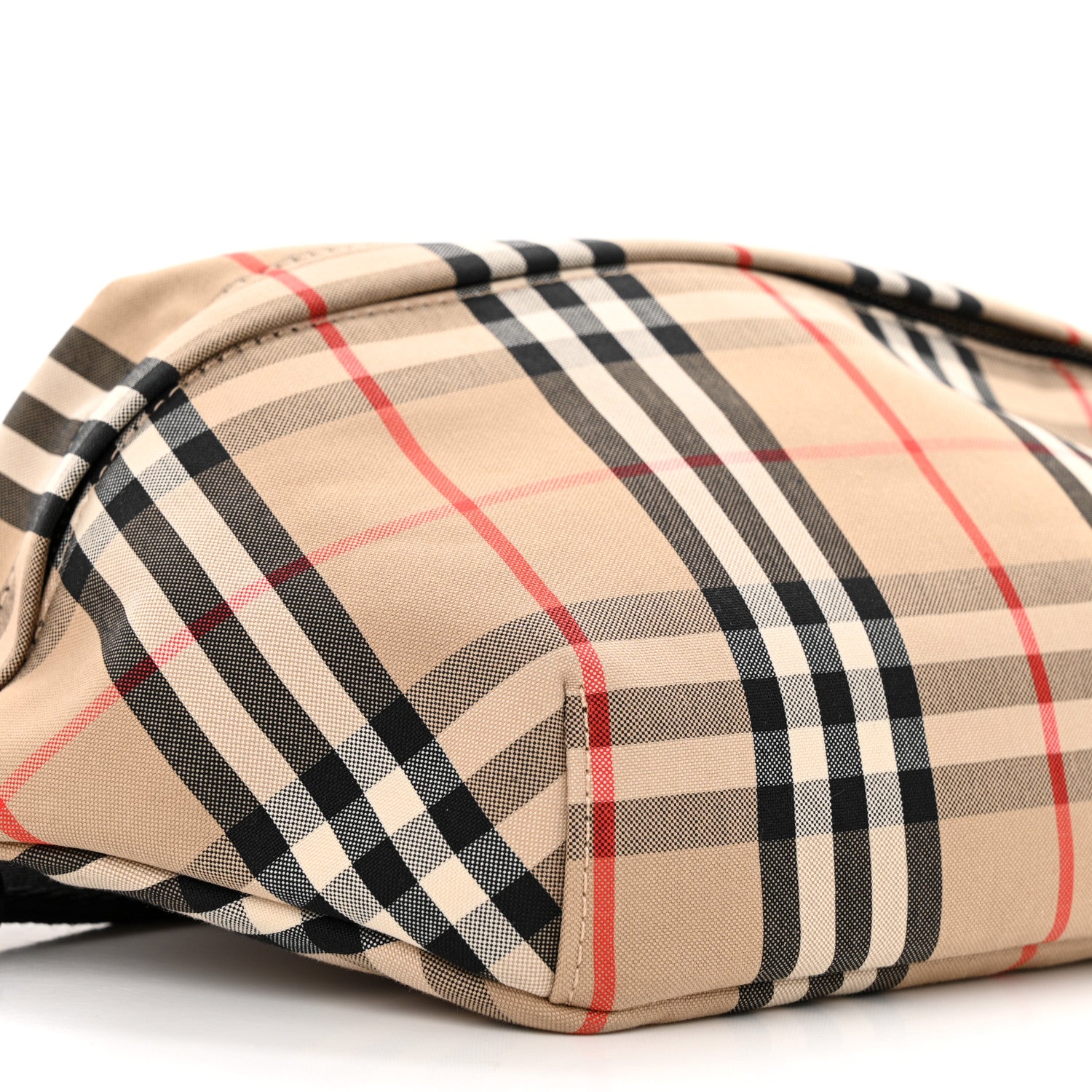 Burberry Nylon Vintage Check Medium Sonny Bum Bag Archive Beige Black 9 of 10