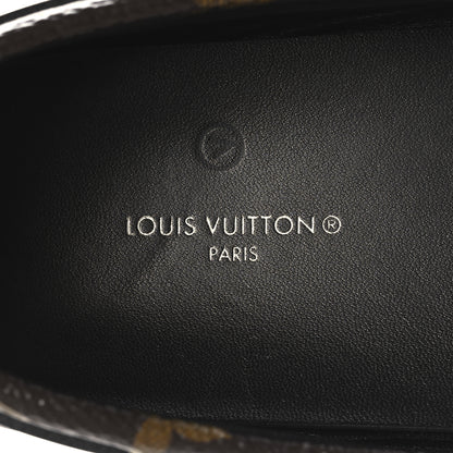 Louis Vuitton Patent Reverse Monogram Gloria Loafers 39 8 of 8
