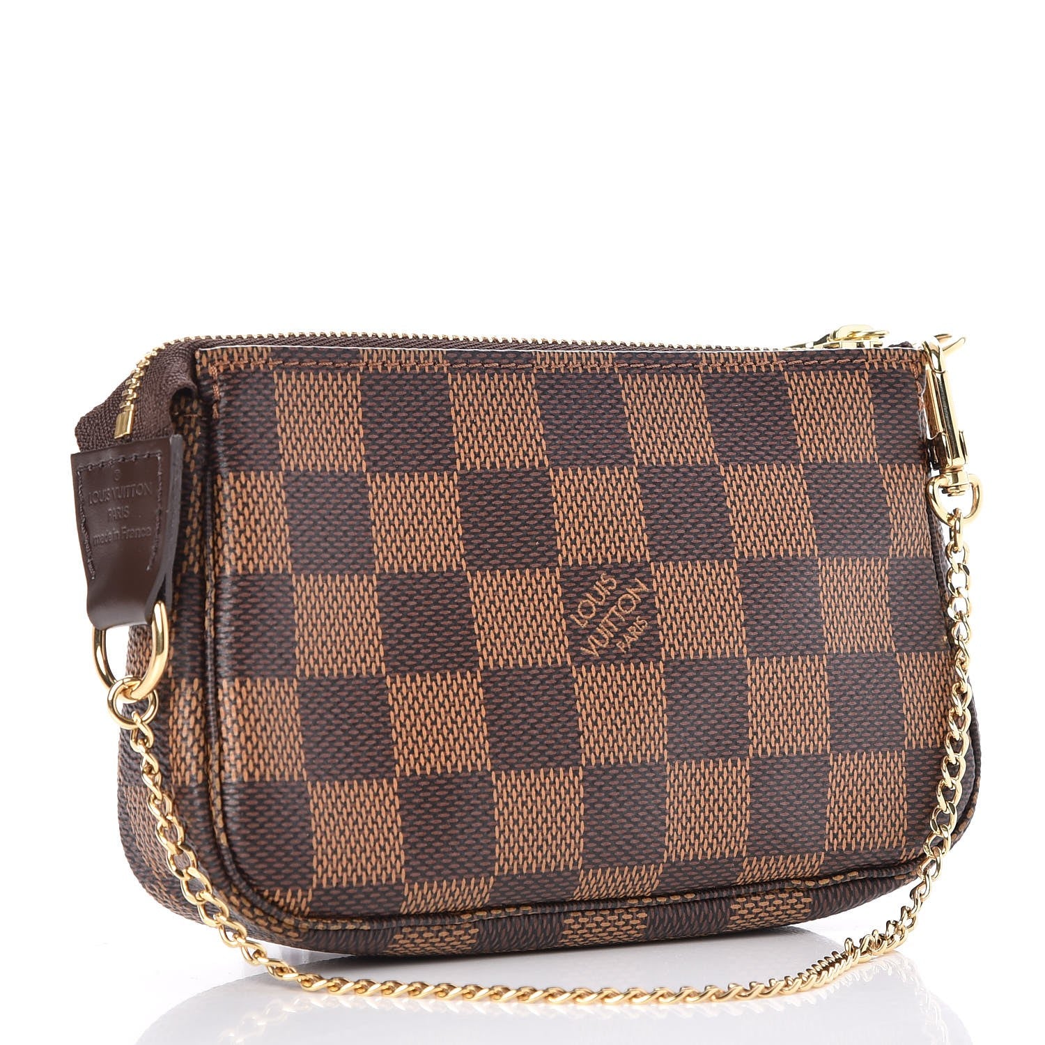 Louis Vuitton Damier Ebene Mini Pochette Accessories 3 of 7