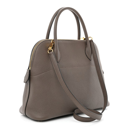 Hermes Taurillon Clemence Bolide 31 Gris Asphalte 3 of 11