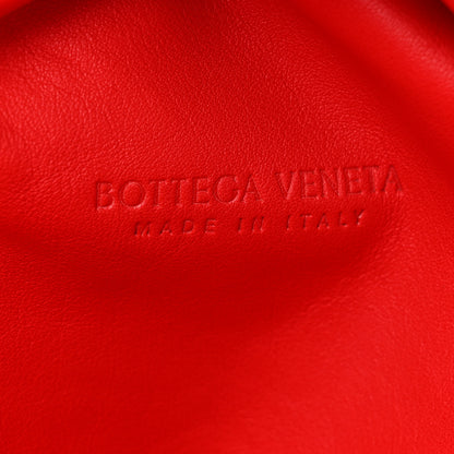 Bottega Veneta Smooth Butter Calf The Pouch Oversized Clutch Bright Red 5 of 8