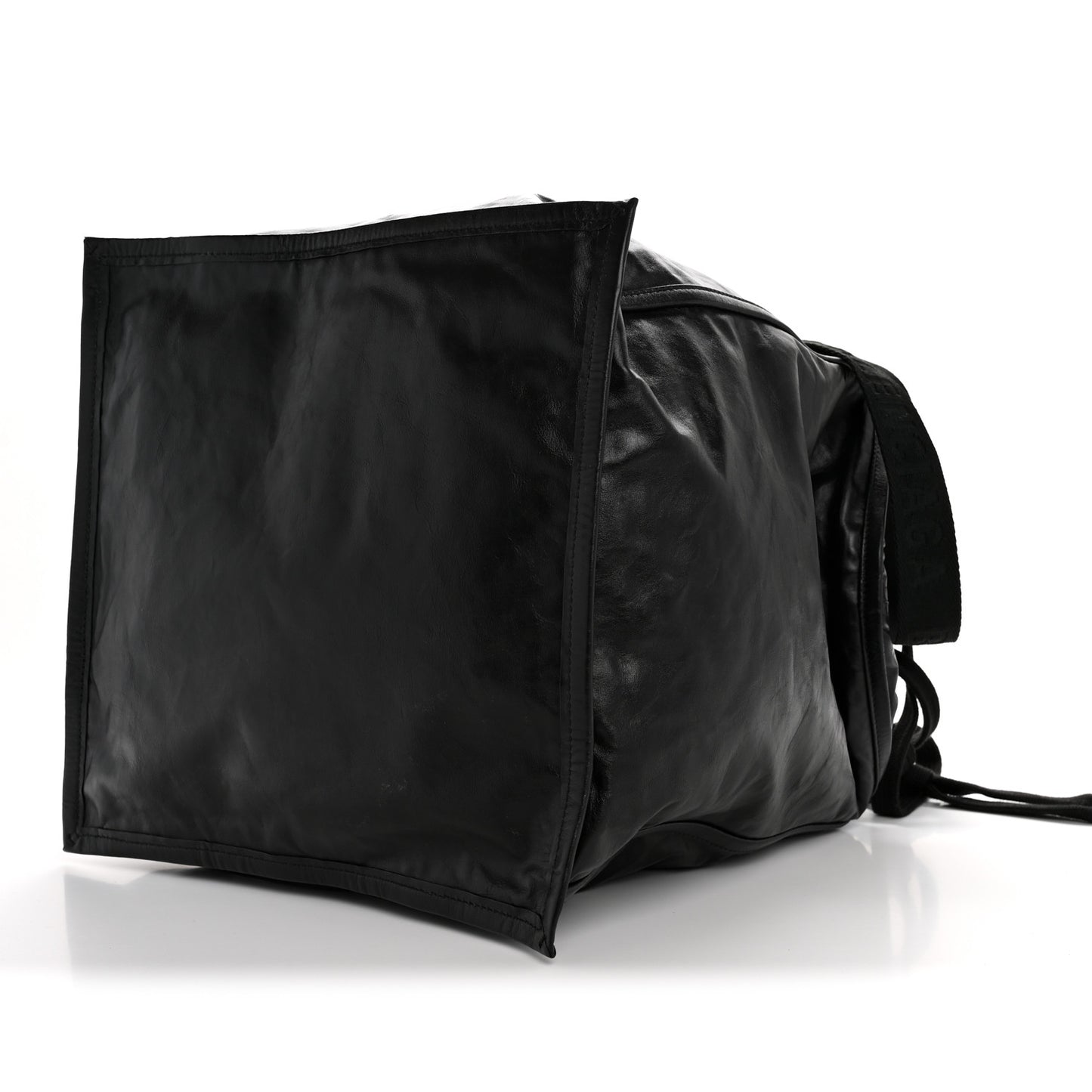 Calfskin Medium Cargo Tote  Black