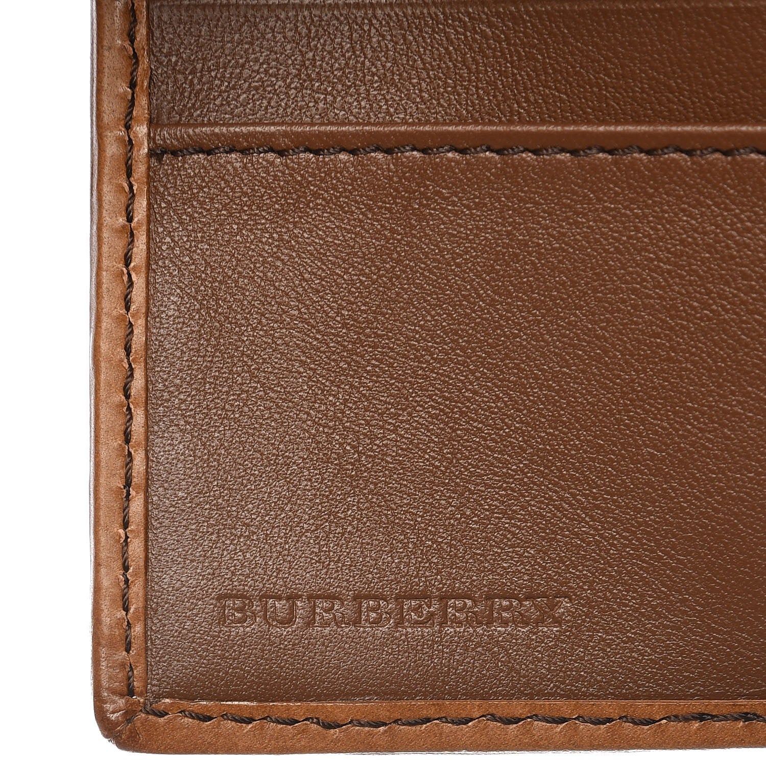 Burberry Horseferry Check BBi-Fold Wallet Tan 8 of 9