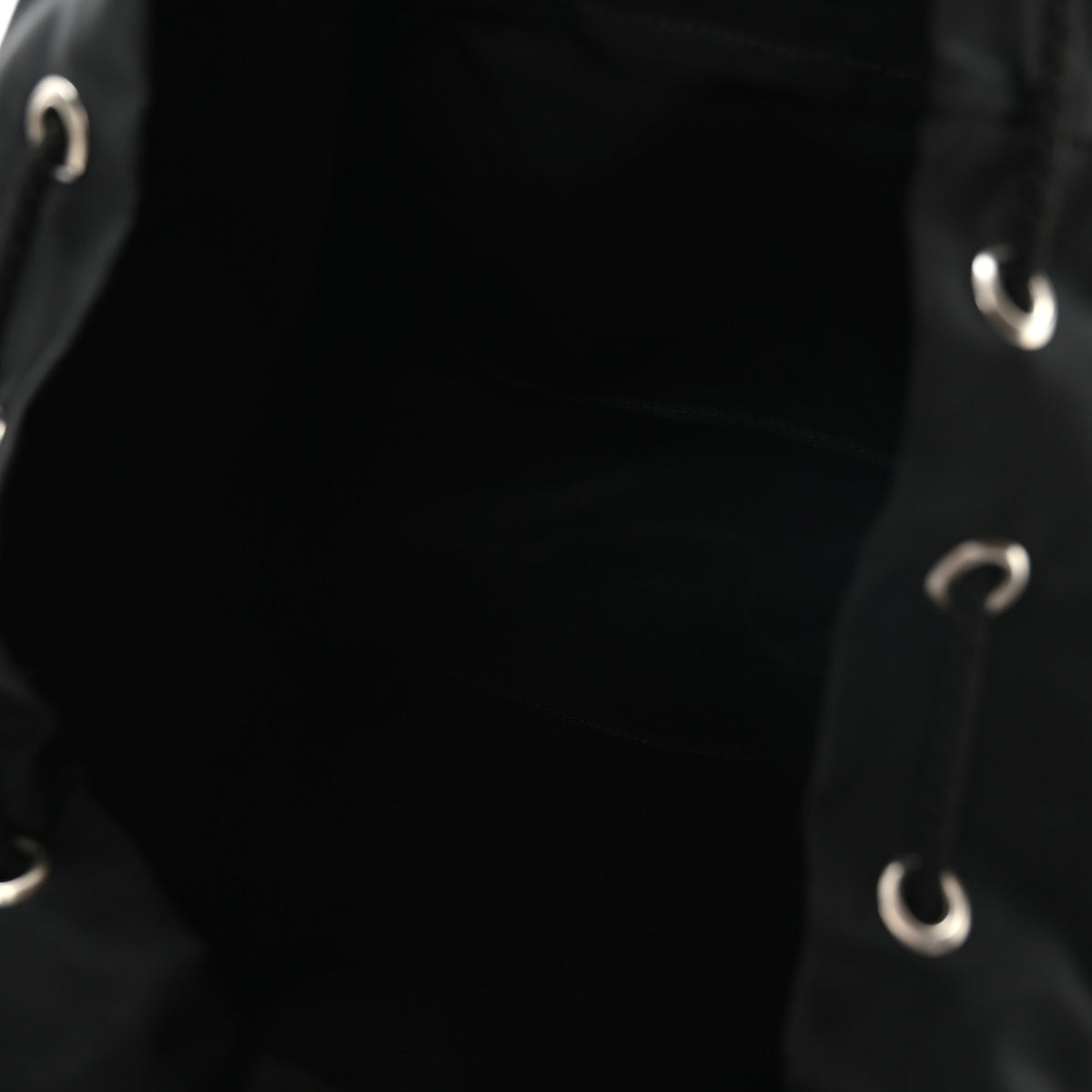 Prada Tessuto Nylon Montagna Double Buckle Backpack Black 5 of 10