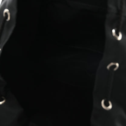 Prada Tessuto Nylon Montagna Double Buckle Backpack Black 5 of 10