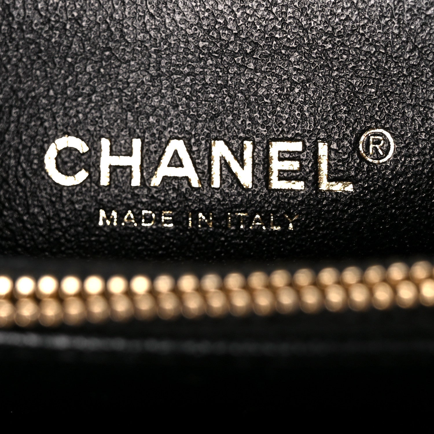 Chanel Glazed Calfskin Lizard Chevron Quilted Small Coco Handle Flap Black 7 of 11