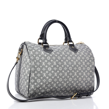 Louis Vuitton Monogram Idylle Speedy Bandouliere 30 Encre 3 of 9