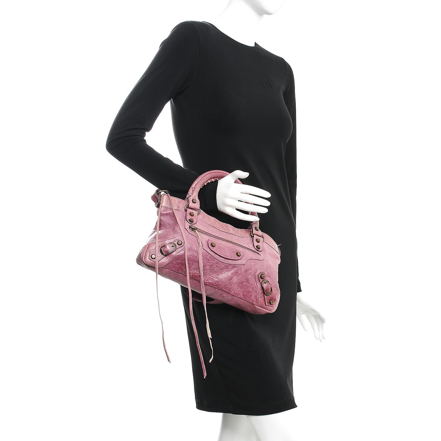 Balenciaga Agneau Classic Hardware First Raisin 3 of 15