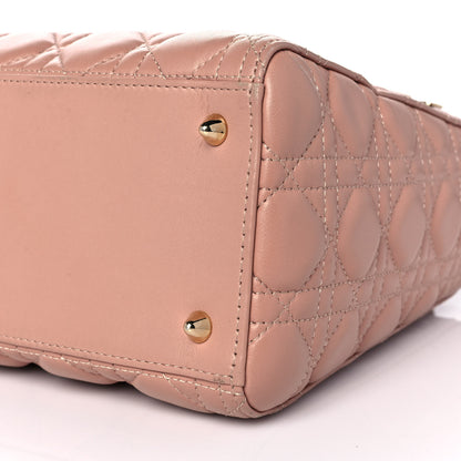 Christian Dior Lambskin Cannage Medium Lady Dior Fard 8 of 9
