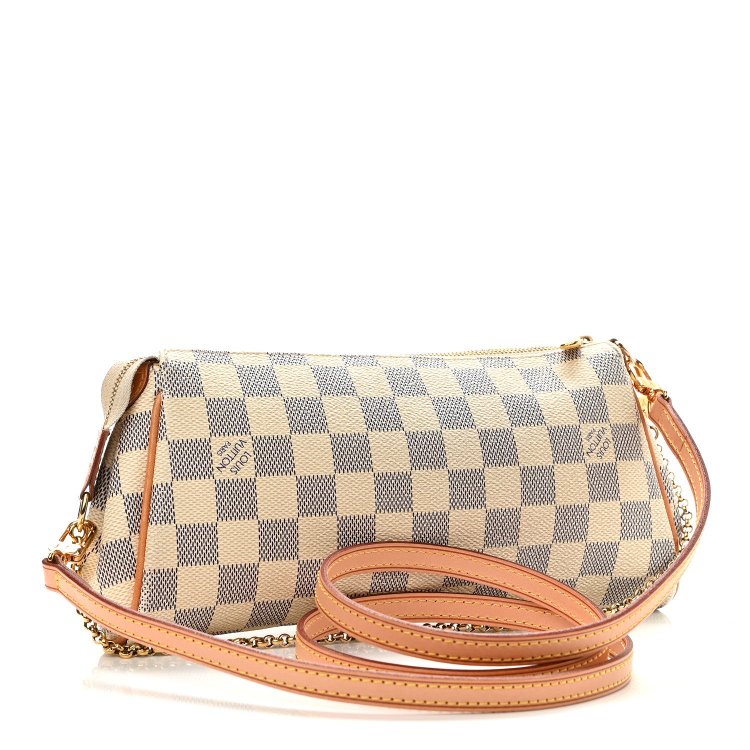 Louis Vuitton Damier Azur Eva Clutch 3 of 12