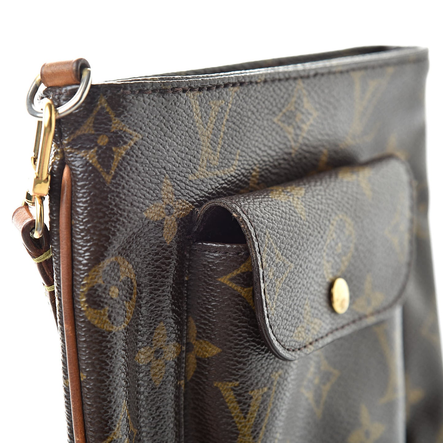 Monogram Partition Wristlet