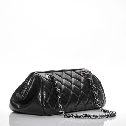 Chanel Caviar Quilted Timeless CC Shoulder Bag Black 3 of 7