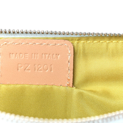 Christian Dior Denim Mini Saddle Pochette Blue 7 of 9