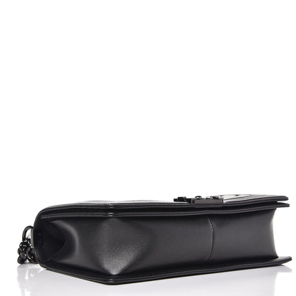 Chanel Caviar Quilted New Medium Boy Flap So Black 4 of 8