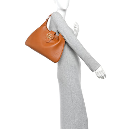 Gucci Goatskin Medium Aphrodite Shoulder Bag Tan 2 of 10