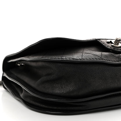 Chanel Calfskin Coco Twin Large Flap Black 9 of 12