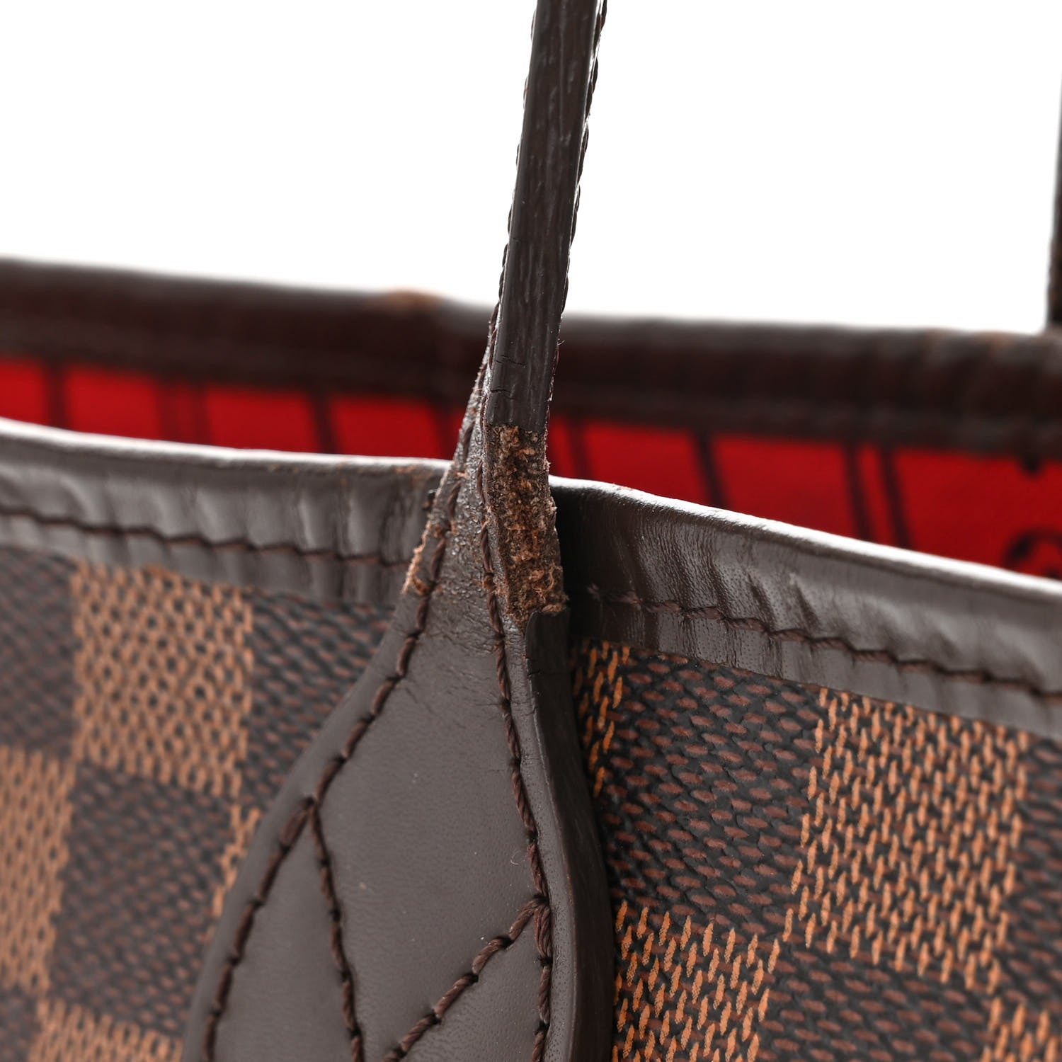 Louis Vuitton Damier Ebene Neverfull MM 13 of 14