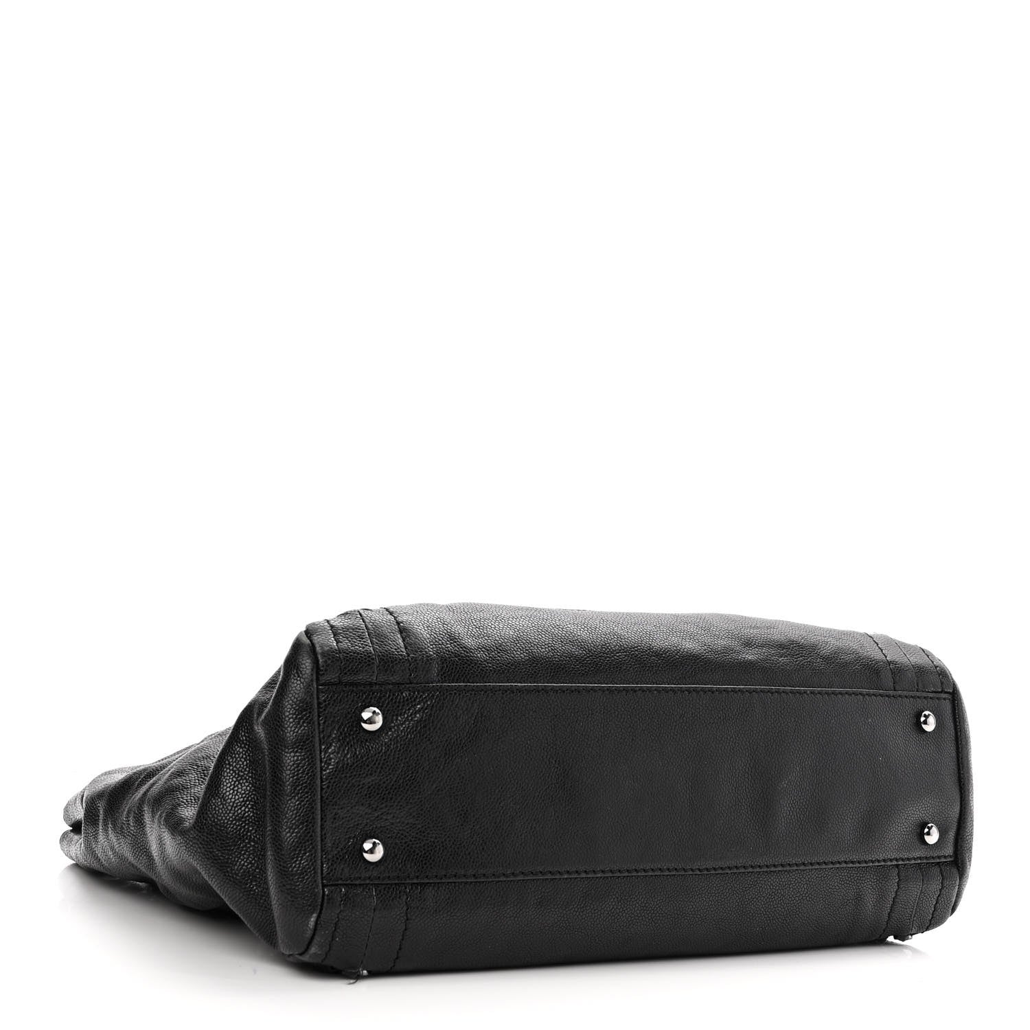 Chanel Glazed Caviar Modern Chain Tote Black 4 of 10