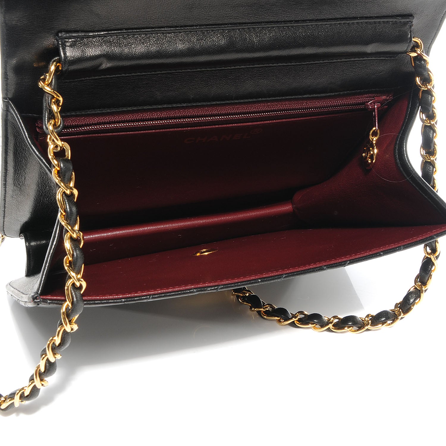 Chanel Lambskin Small Single Flap Black 7 of 10