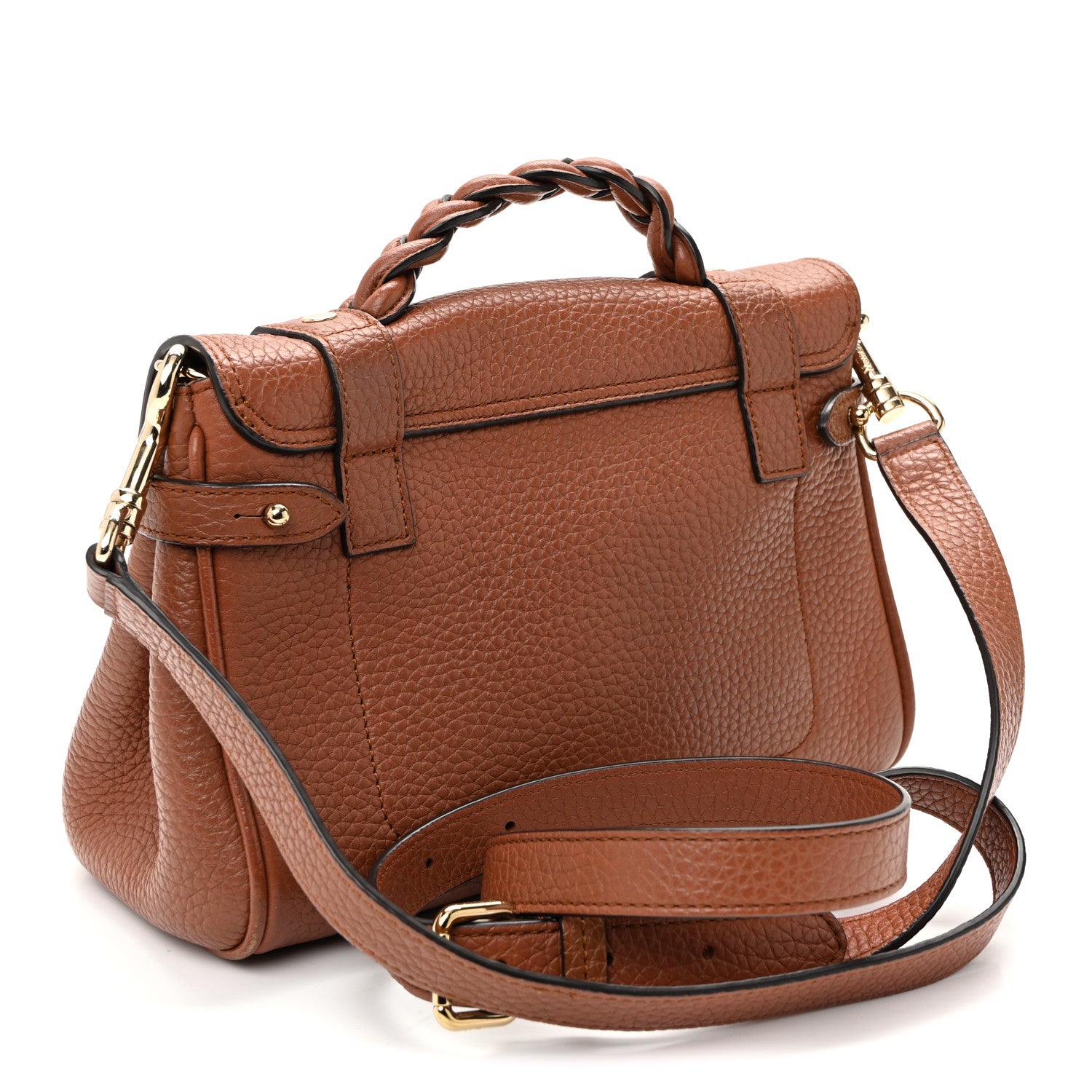 Mulberry Heavy Grain Mini Alexa Chestnut 3 of 9