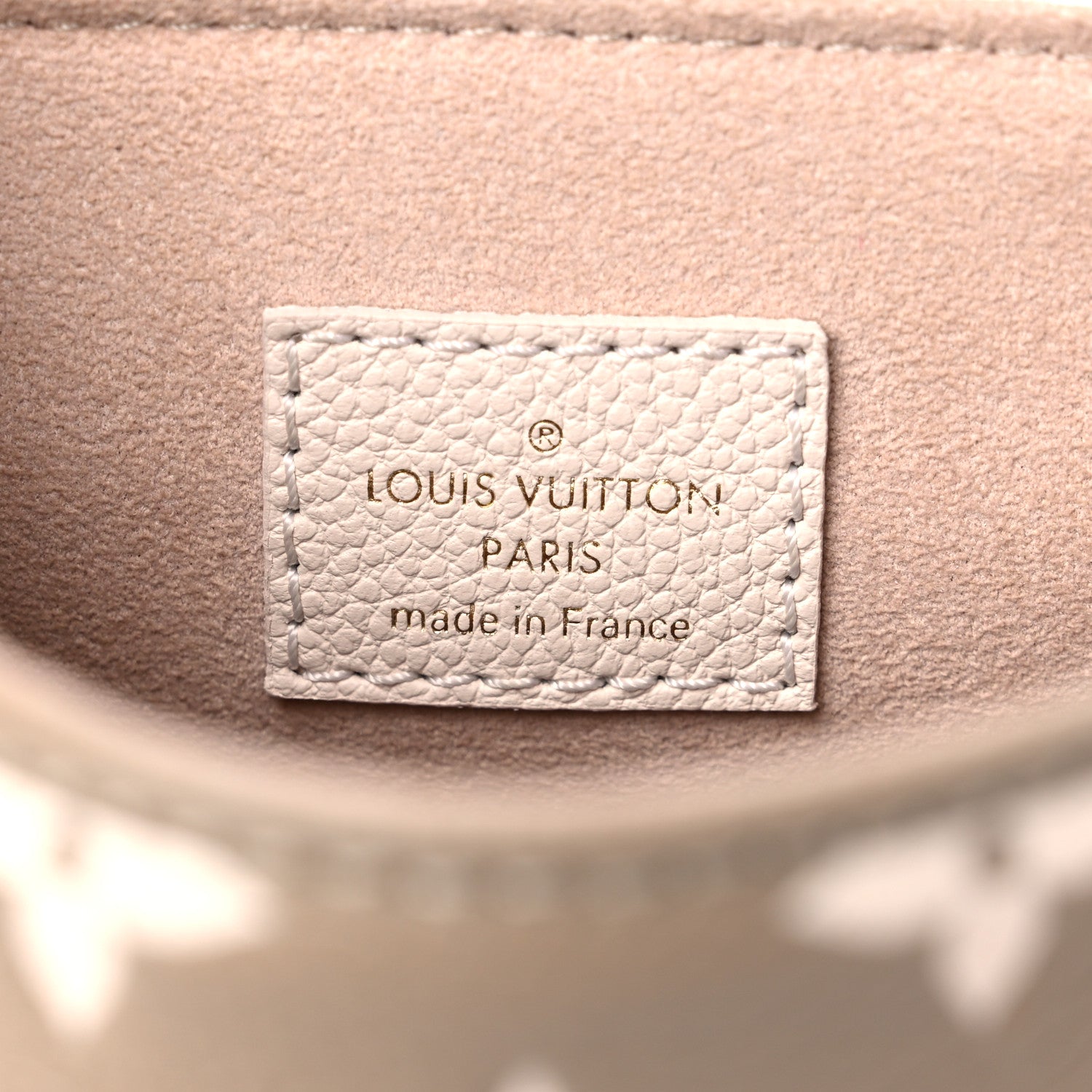Louis Vuitton Empreinte Monogram Spring in the City Tiny Backpack Kaki Beige Cream 6 of 8