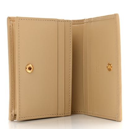 Gucci Boarded Plutone Calfskin Horsebit 1955 Card Case Wallet Bubble Tea 5 of 10