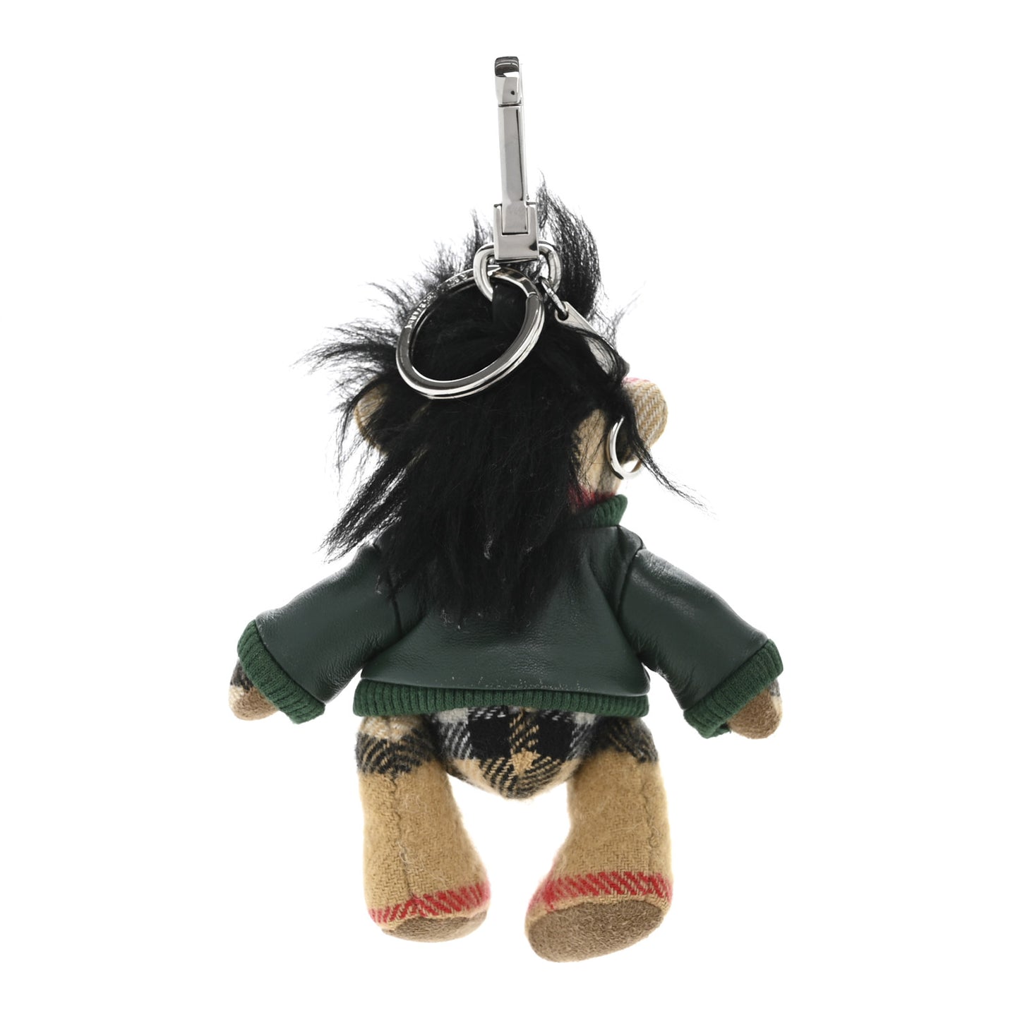 Cashmere Thomas Biker Teddy Bear Keychain Charm Antique Yellow