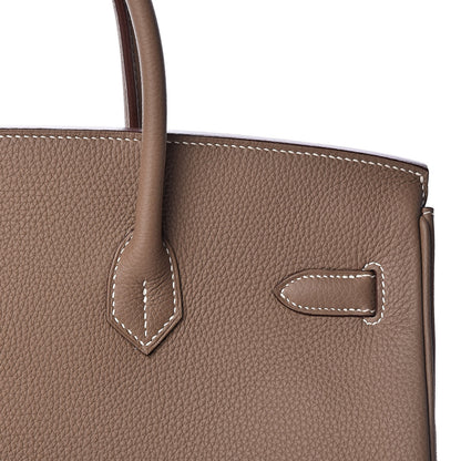 Hermes Togo Birkin 35 Etoupe 8 of 34