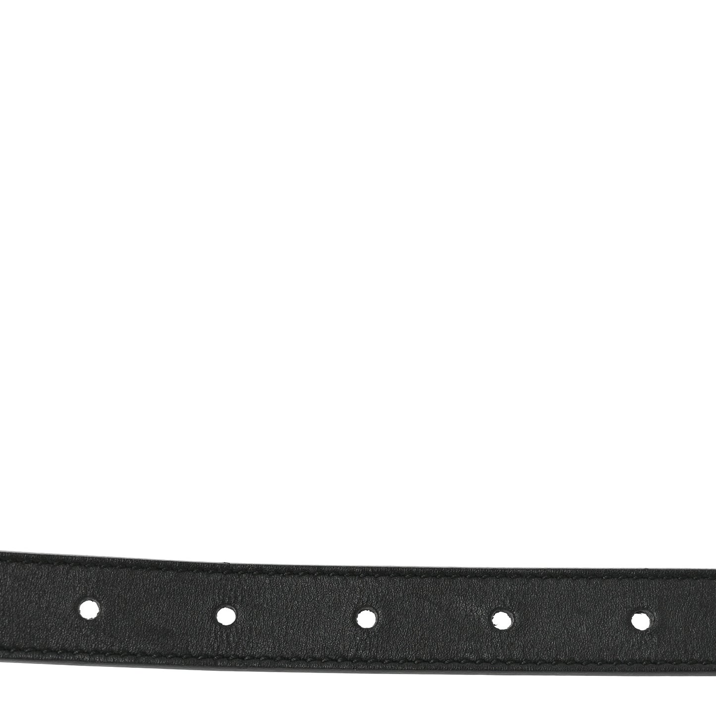 Calfskin Double G 20mm Belt 65 26 Black