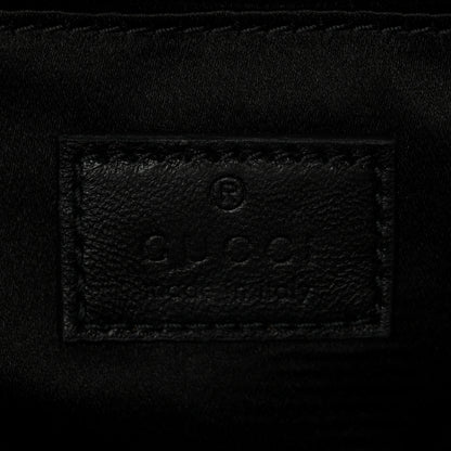 Gucci Nappa Vertical Matelasse Small Maxi Horsebit Chain Shoulder Bag Black 6 of 10