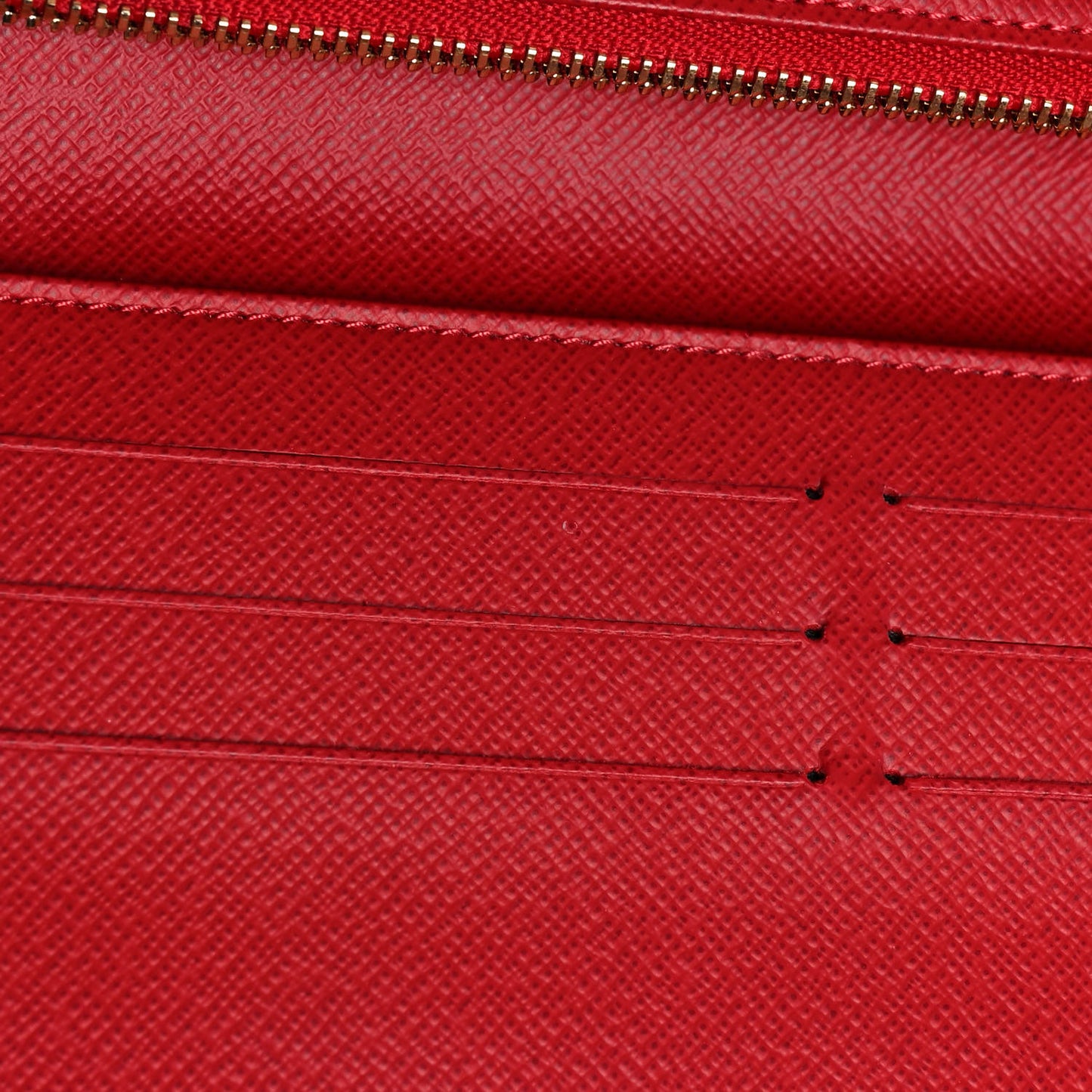 Damier Ebene Insolite Wallet Red